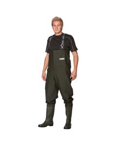 Original waadbroek PVC met s5-laarzen (Dark Olive)