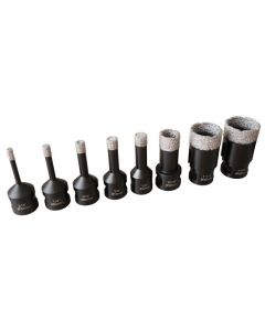 Mandrex Dryxcut Diamantboorset 5mm tot 35mm, 8-delig