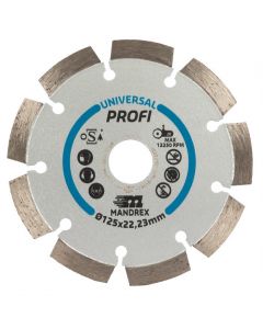 Mandrex Universeel Profi Diamantzaagblad MDZU115P 115mm