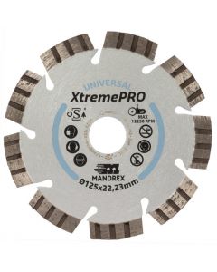 Mandrex Universeel XtremePro Diamantzaagblad MDZU125X 125mm