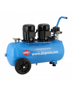 Compressor L 100-50 8 bar 1 pk 80 l/min 50 l