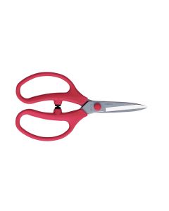 ARS Bloemistenschaar 18cm, RVS, rood