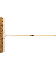 Polet Zaalveger 100cm Kokos 7R met steel 140cm